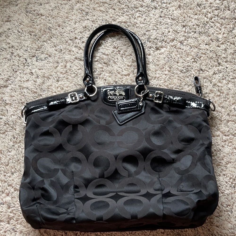 Black Coach Handbag